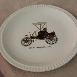 Winton Automobile 1898 Collectible Plate.